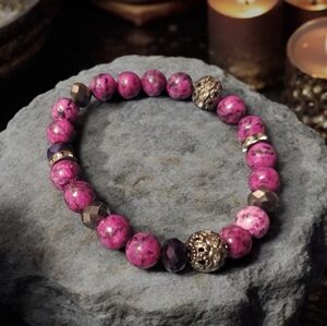 Purple bracelet